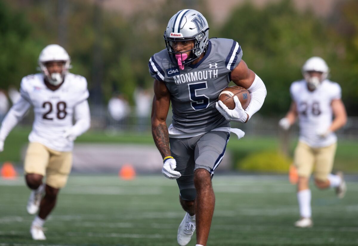 Film Study: Monmouth wide receiver Dymere Miller committed to Rutgers football