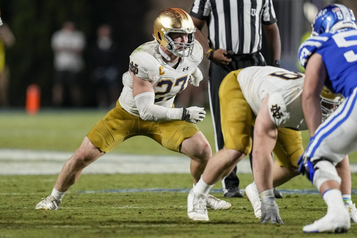 Notre Dame’s JD Bertrand named First-Team Academic All-American