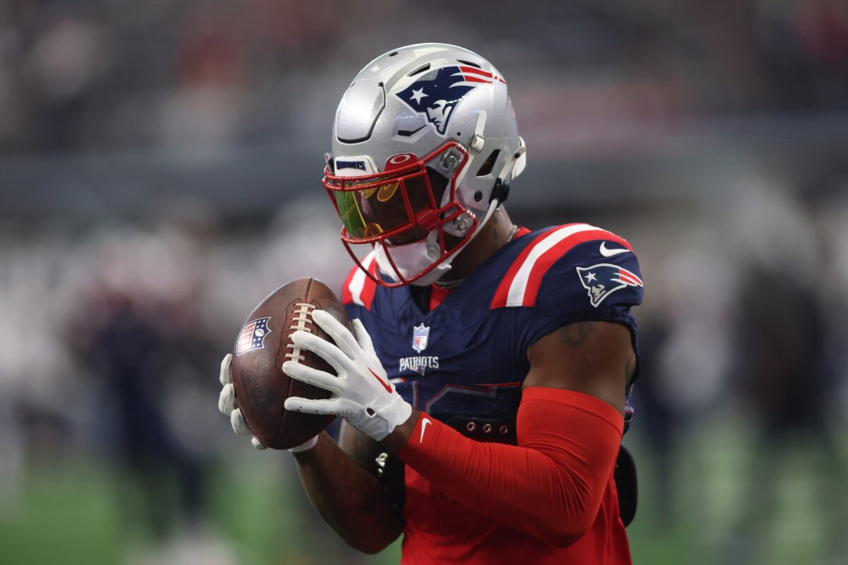 Leading receiver hoping to re-sign with Patriots in 2024
