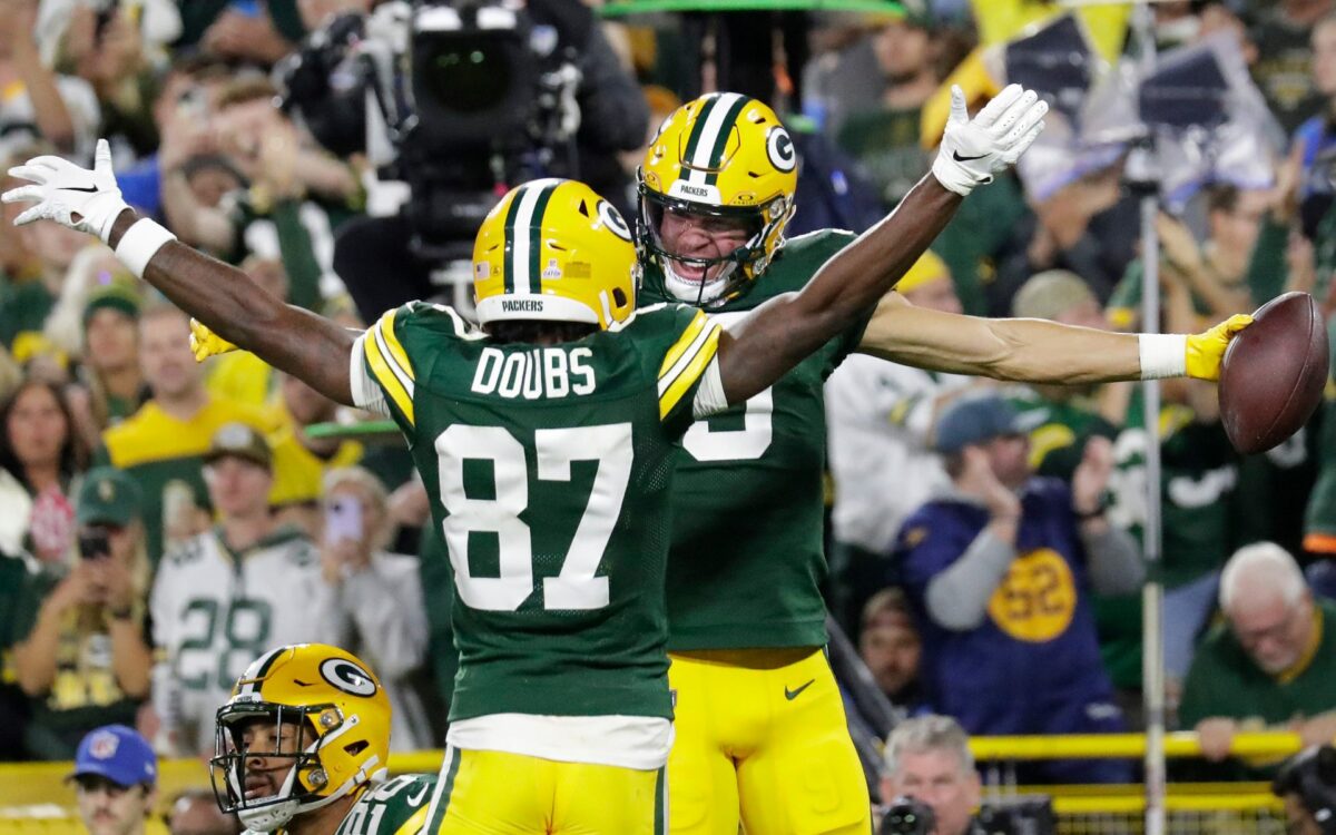 Packers’ Romeo Doubs provides reliability at WR throughout 2023 season