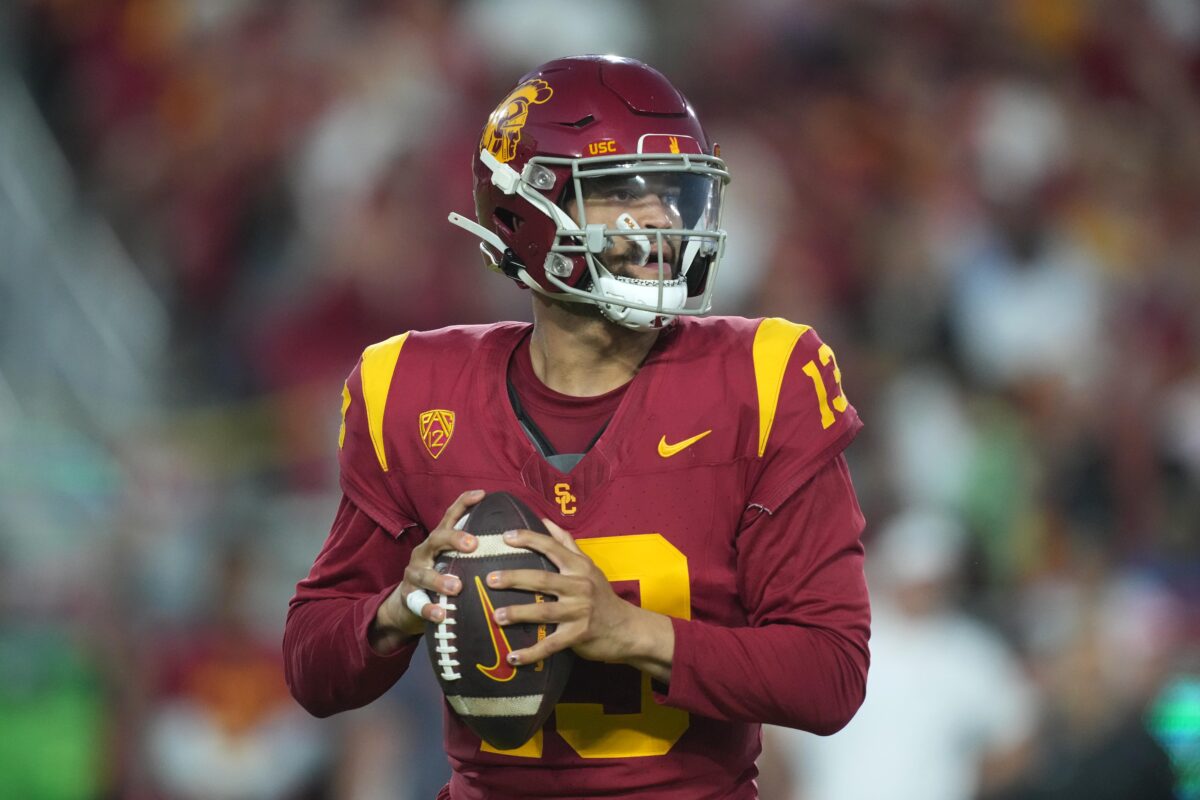 USC quarterback and likely No. 1 pick Caleb Williams declares for the NFL draft