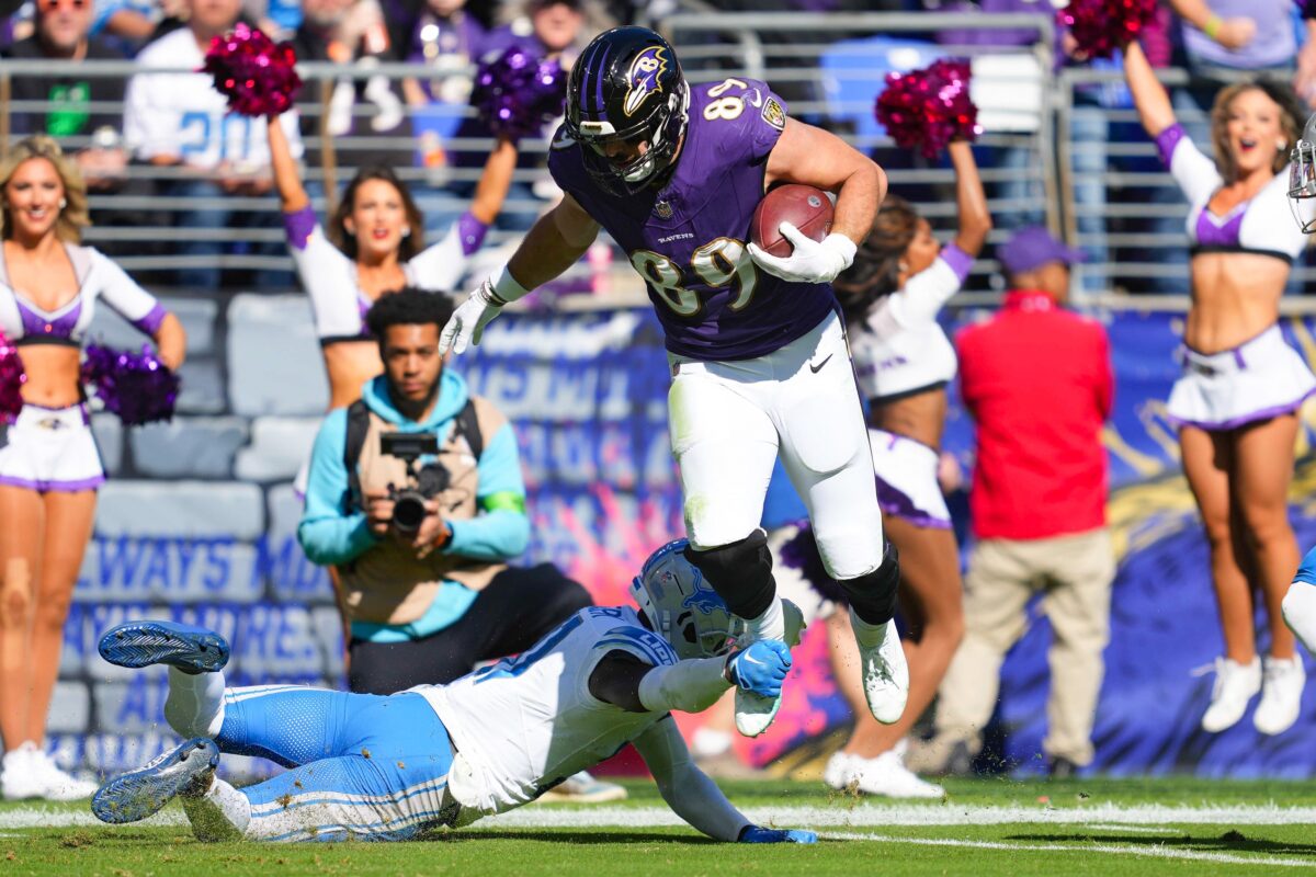 Mark Andrews is questionable for Ravens divisional round matchup vs. Texans