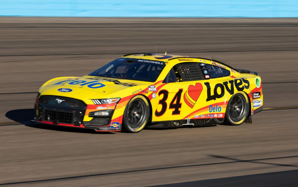 Front Row Motorsports reveals sponsor details for Love’s RV in 2024