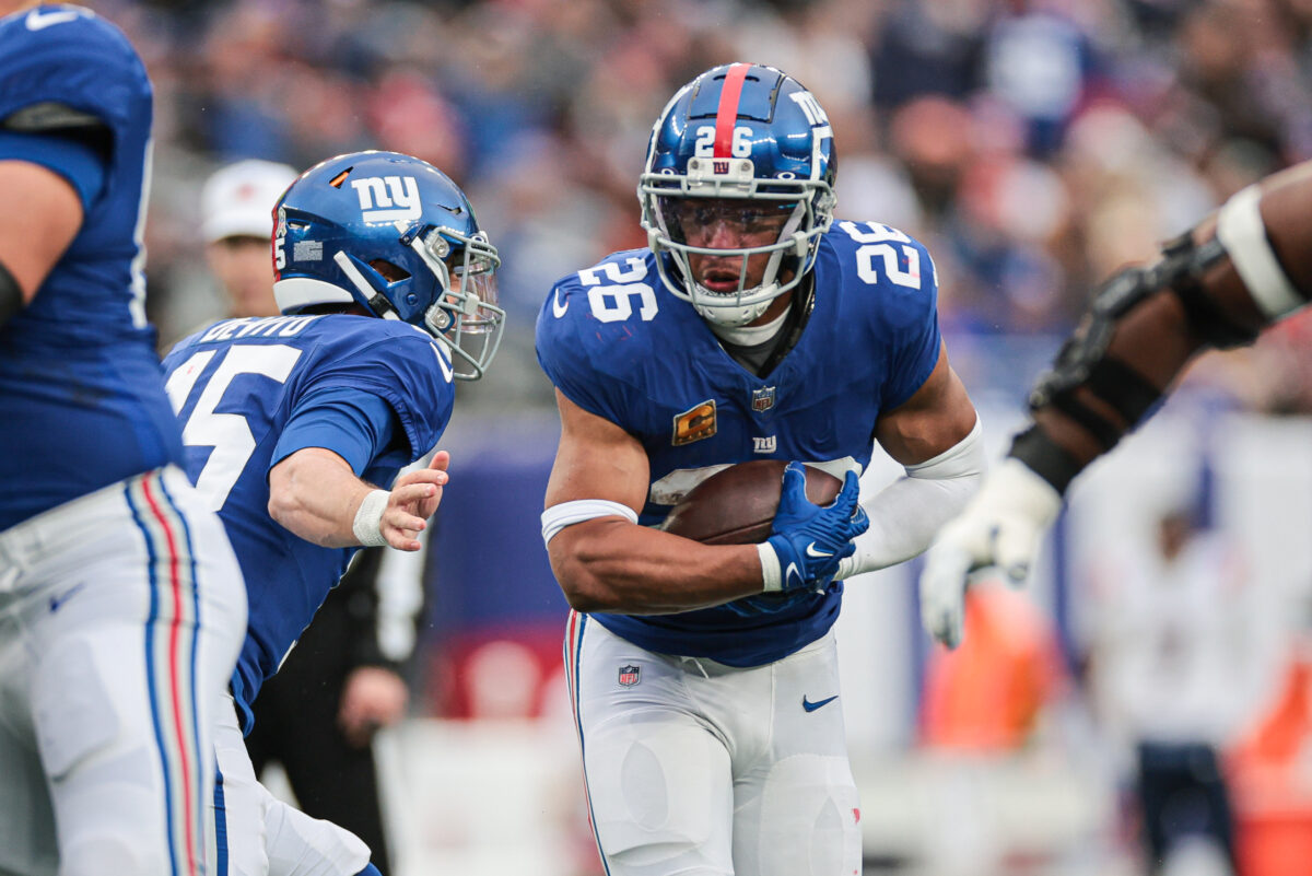 Saquon Barkley to Giants: If you’re going to franchise tag me, just get it over with