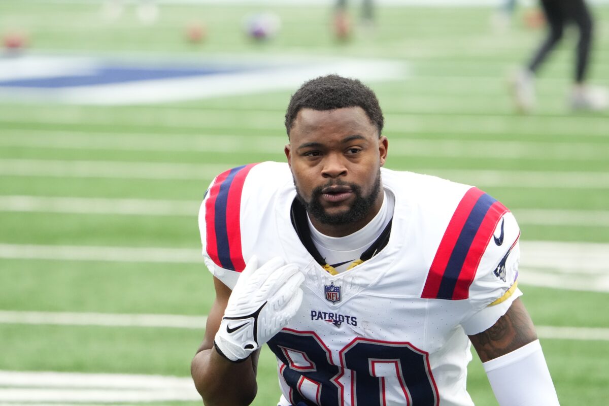 Report: Patriots WR Kayshon Boutte arrested on illegal online gaming charges