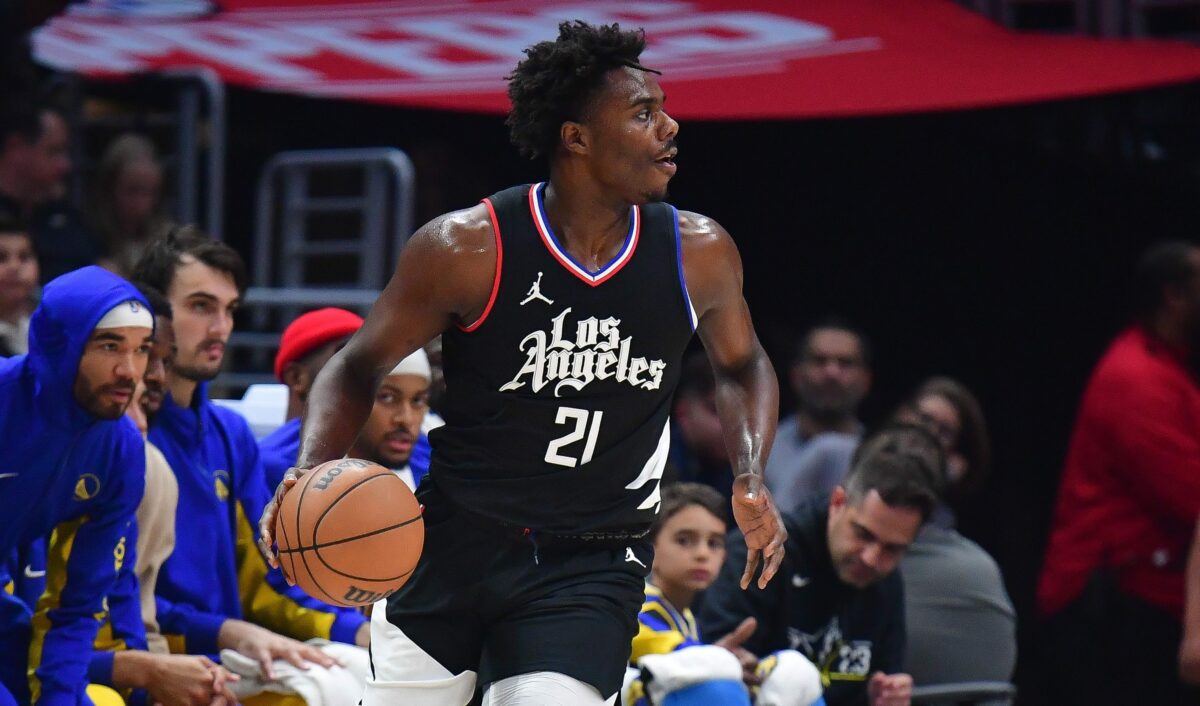 Clippers’ Kobe Brown neared triple-double on G League assignment