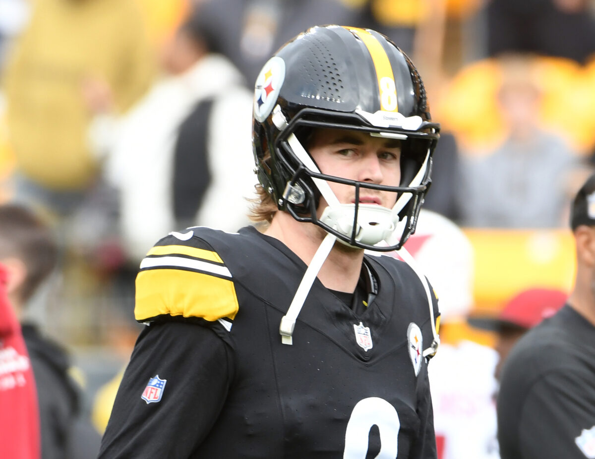 Steelers QB and captain Kenny Pickett skips out on media availability