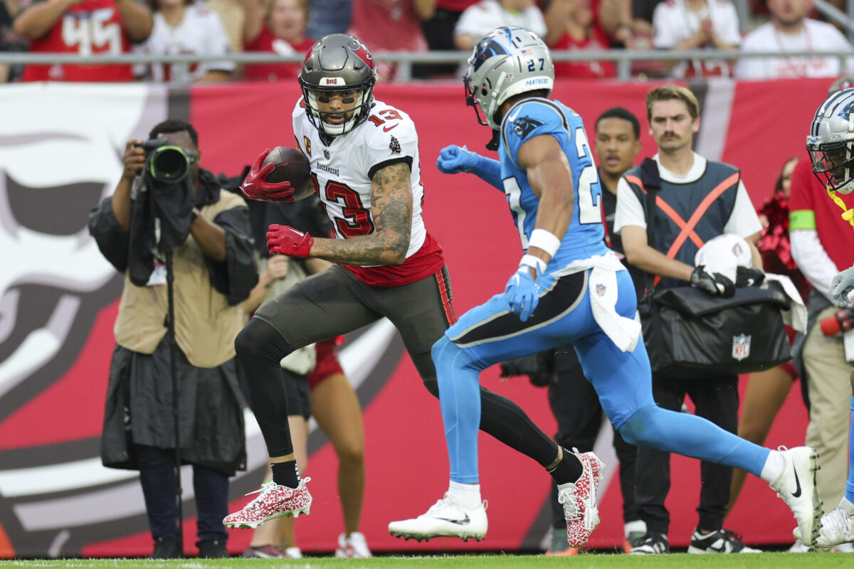 Bucs favored by 5.5 points against the Carolina Panthers
