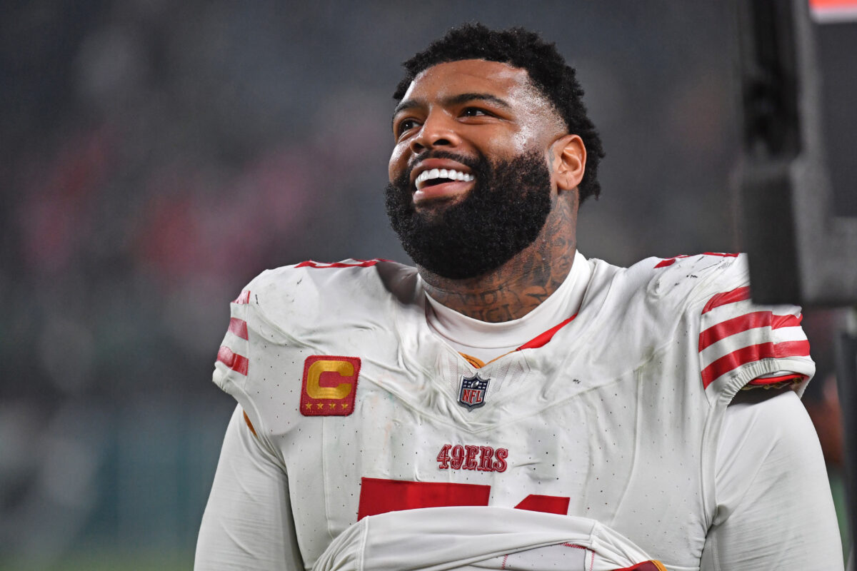 Trent Williams said 49ers clinched No. 1 seed in Washington was ‘full circle’ moment for him
