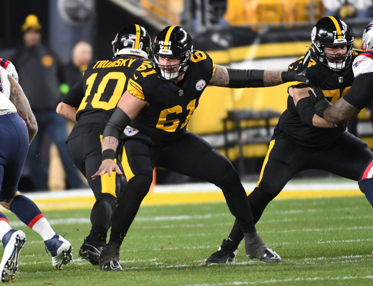 Steelers C Mason Cole on making the playoffs: ‘I slept like a baby’