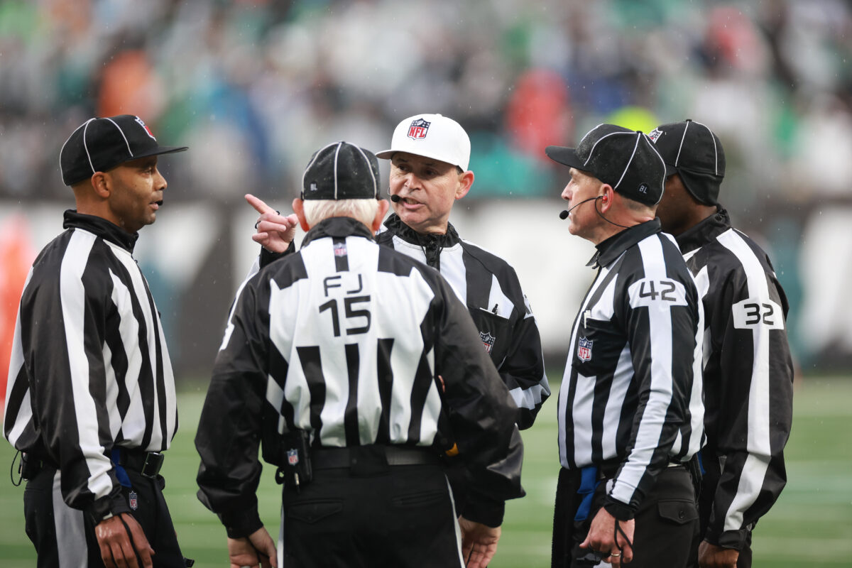 Brad Allen’s NFL officiating crew assigned to Steelers-Ravens in Week 18 after botching Lions-Cowboys