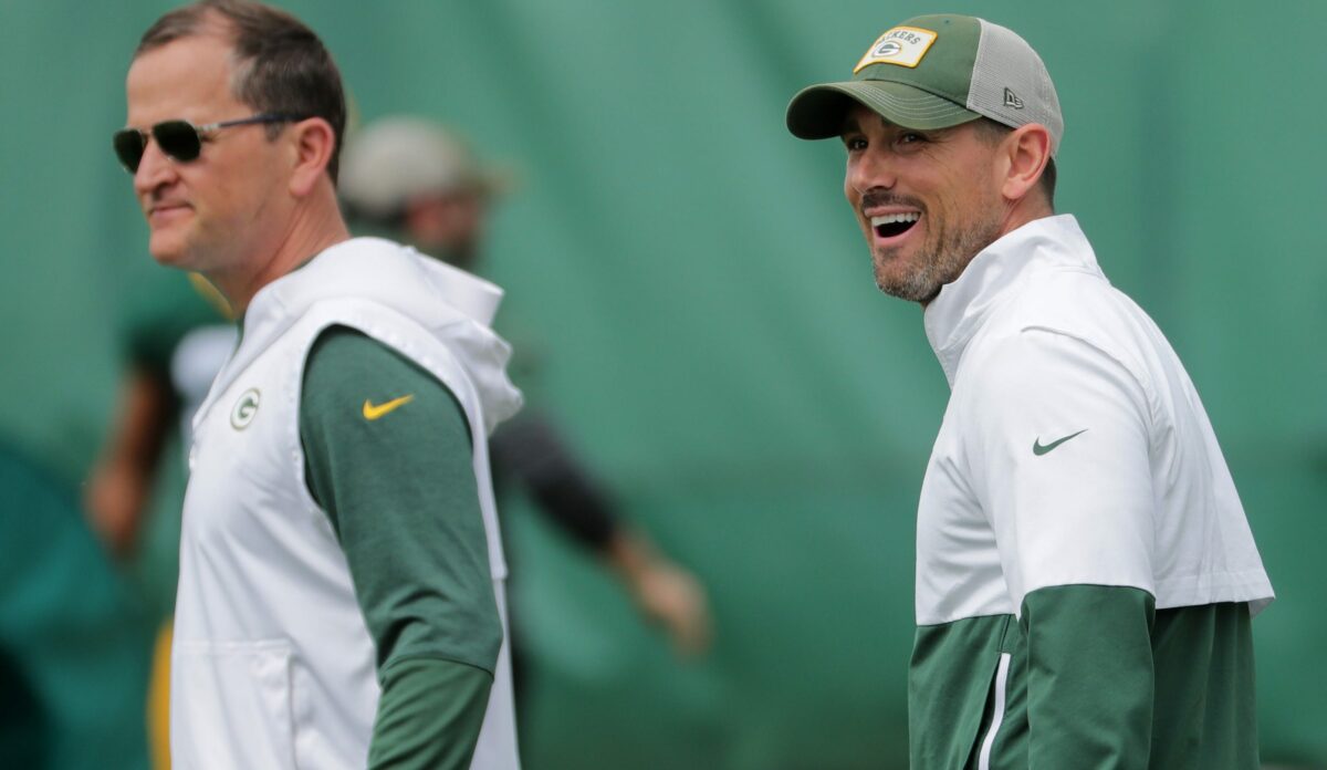 Packers coach Matt LaFleur not yet ready to make final decision on Joe Barry’s future