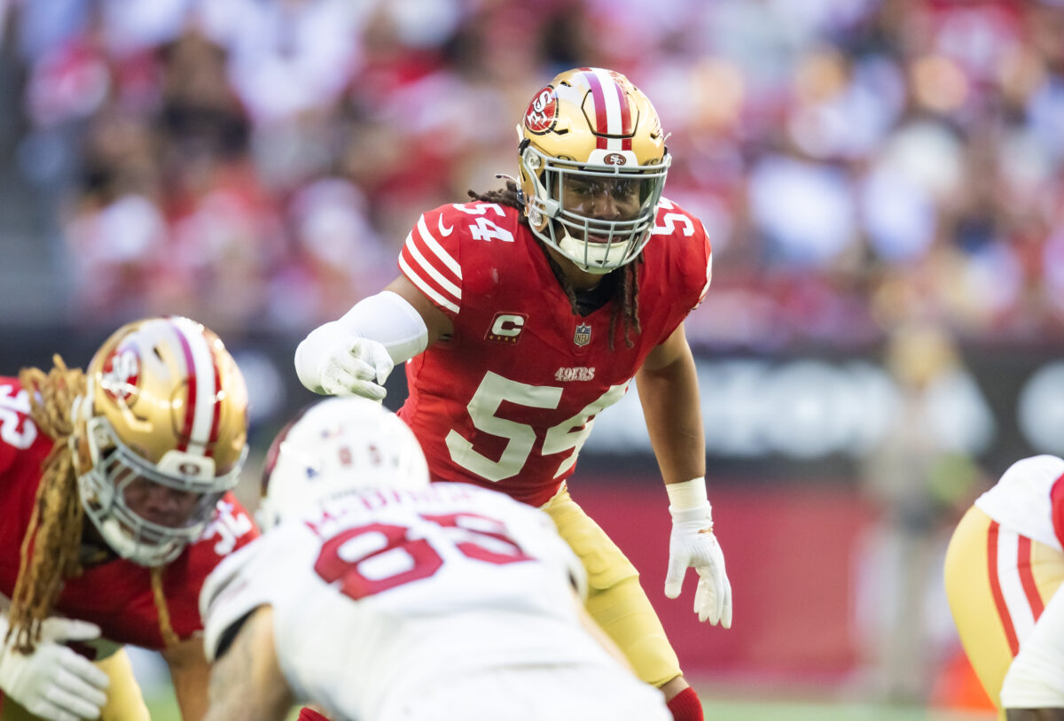 Packers have to know where 49ers LB Fred Warner is at all times