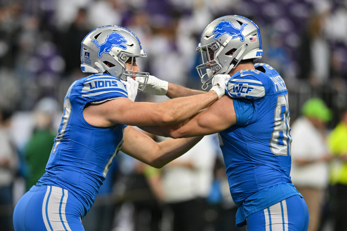 Lions waive TE Anthony Firkser, bring back DE to the practice squad