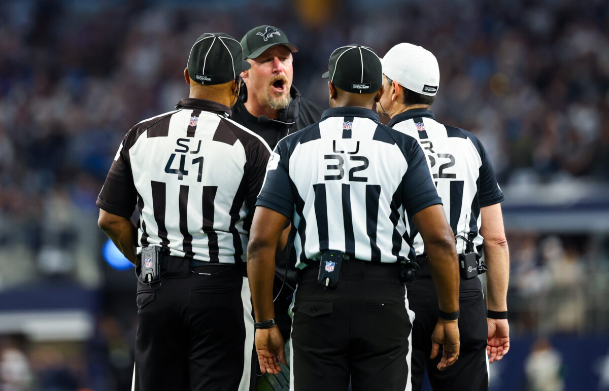 NFL sends out video to teams proving referee Brad Allen screwed up the Lions-Cowboys game