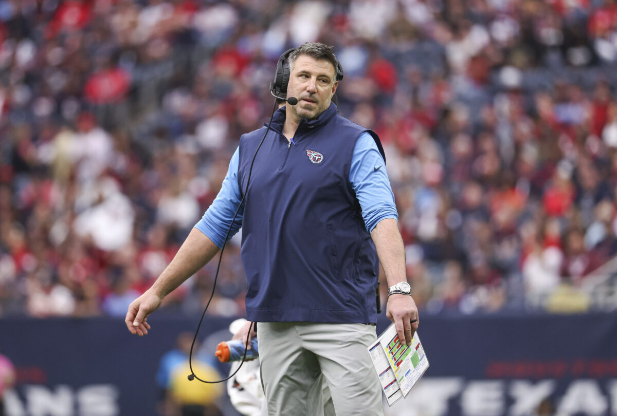 Mike Vrabel to interview for Falcons head coach job