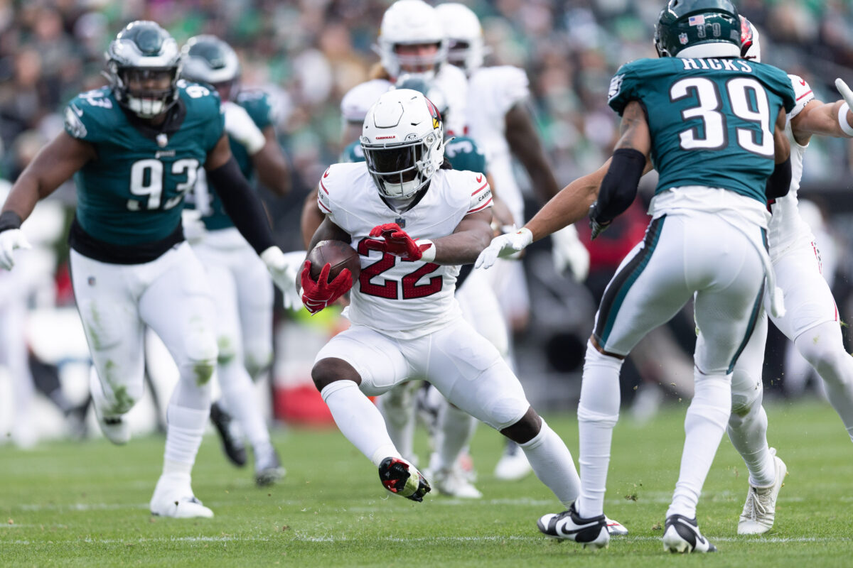Cardinals’ Week 17 offensive snap counts, observations vs. Eagles