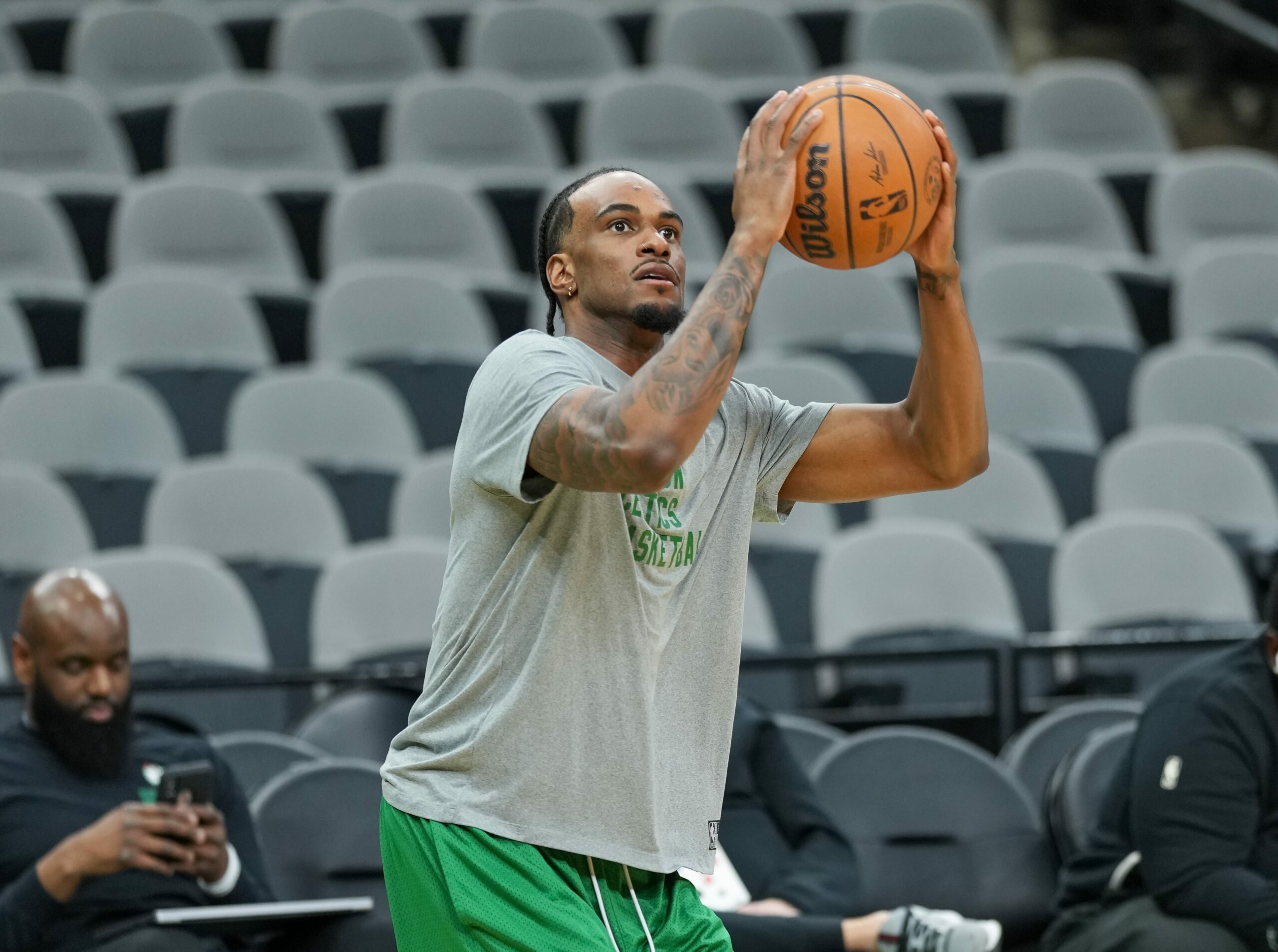 Celtics’ Oshae Brissett is earning praise from teammates and opposing coaches