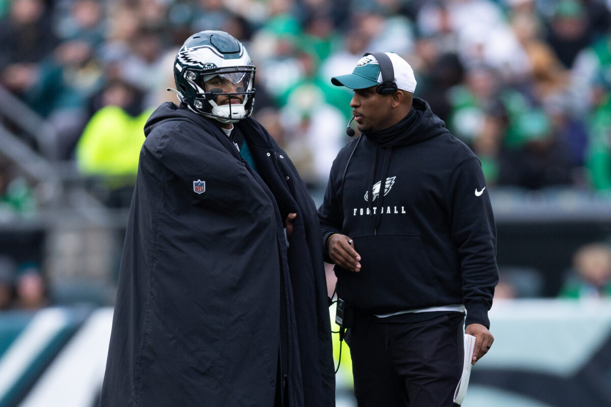 Falcons interviewed Eagles’ OC Brian Johnson for vacant head coaching position