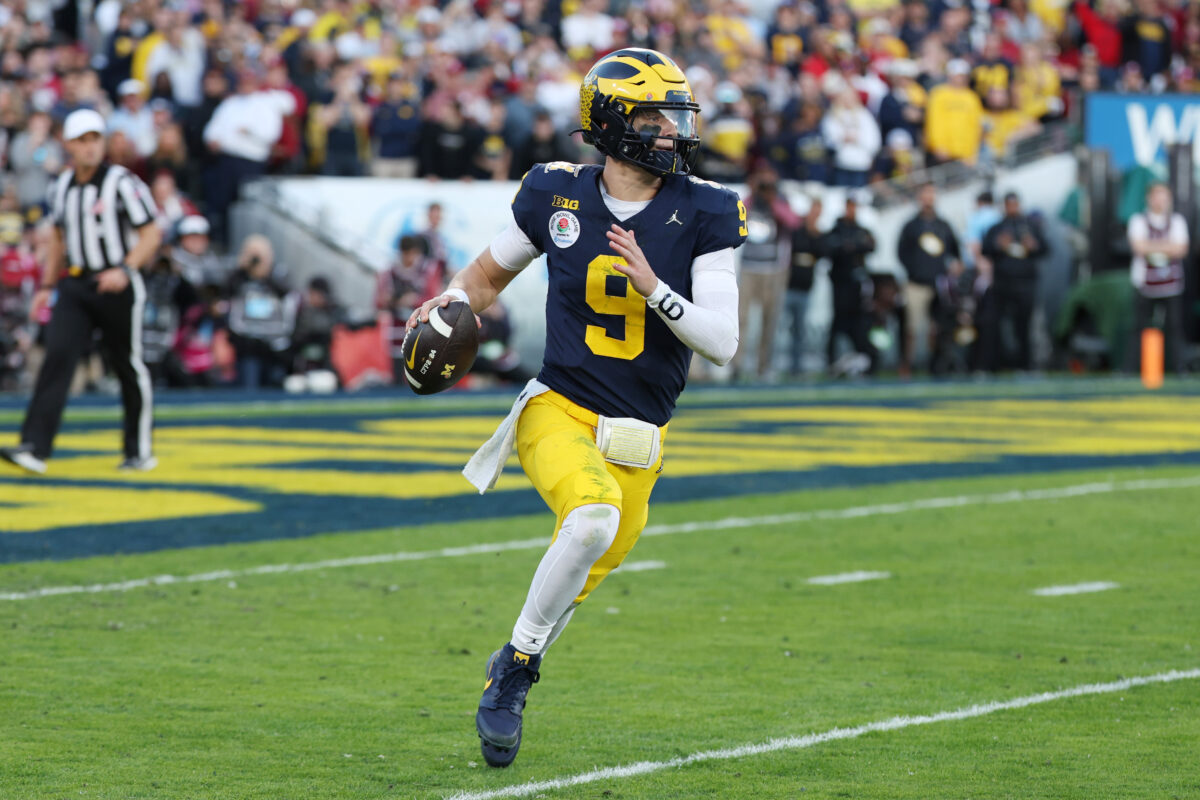 Michigan quarterback J.J. McCarthy says ‘about 80 percent’ of college teams steal signs and accuses Ohio State