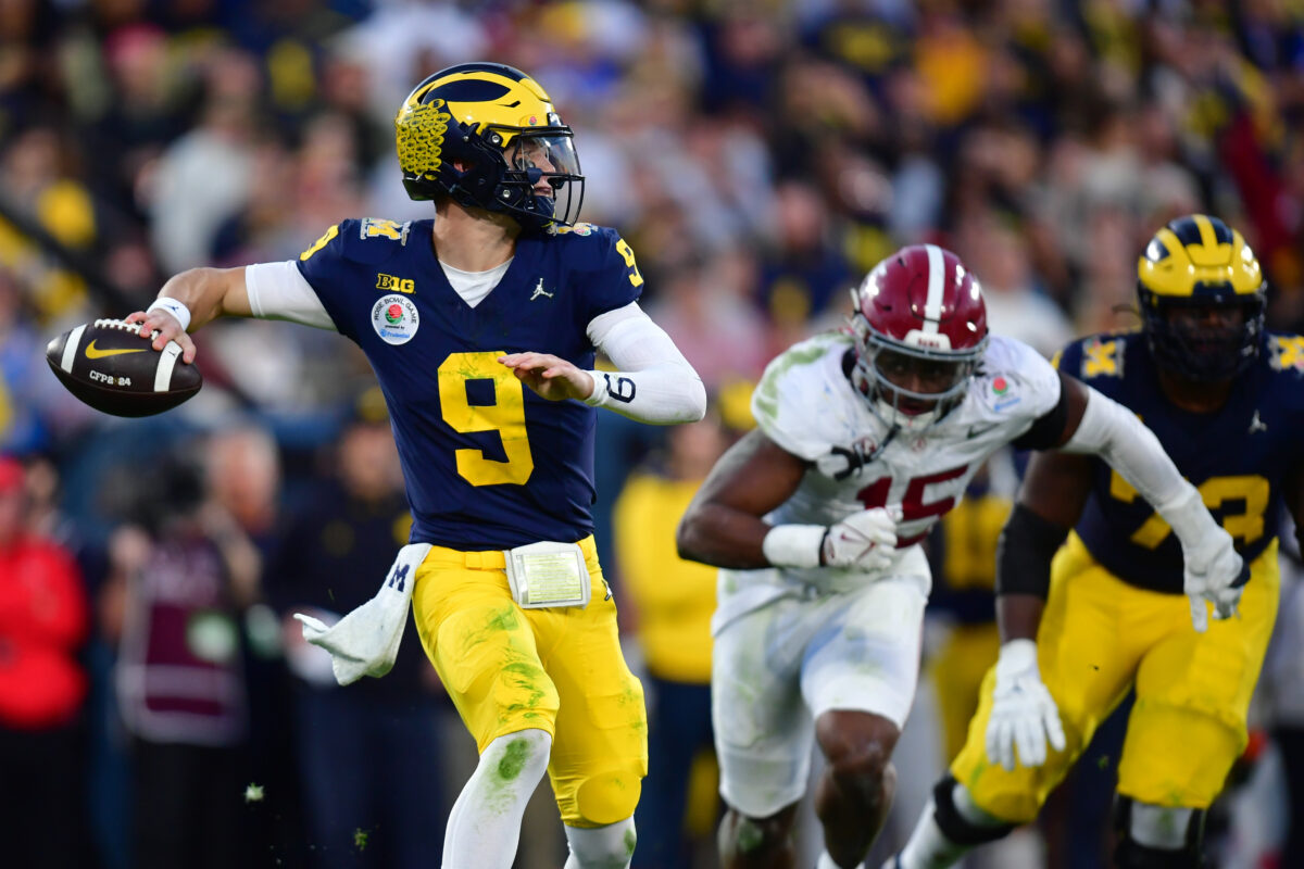 Michigan comes back to beat Alabama in Rose Bowl and punch ticket to national championship
