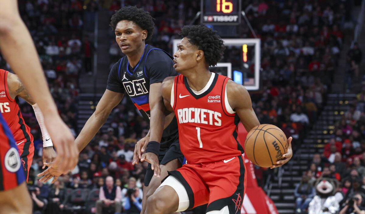 Thompson Twins: Amen, Rockets defeat Ausar, Pistons in first matchup