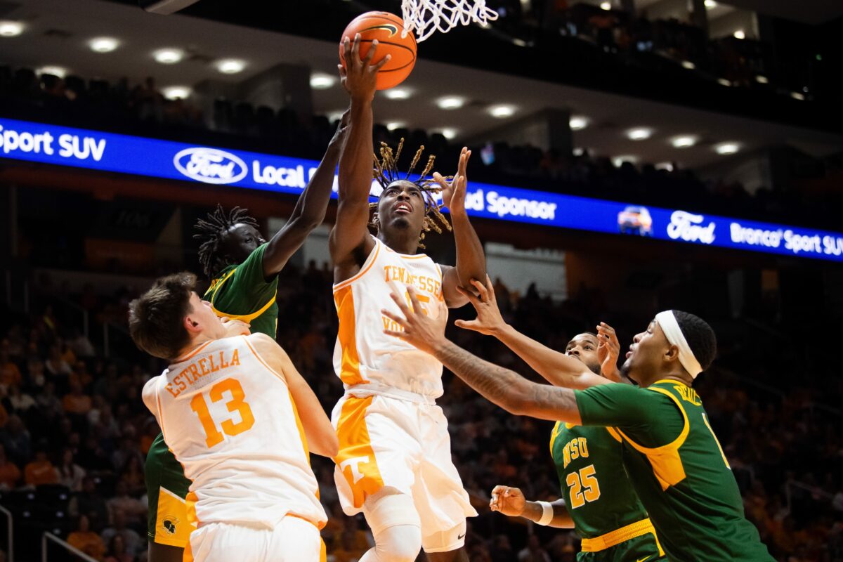 Vols defeat Norfolk State for 10th win of season