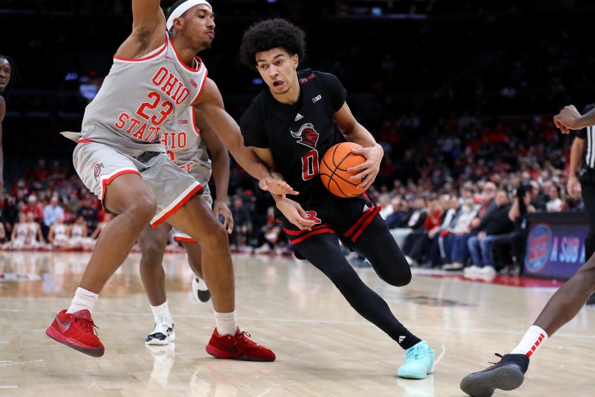 Down big in the first half, Rutgers basketball battles back in loss at Ohio State