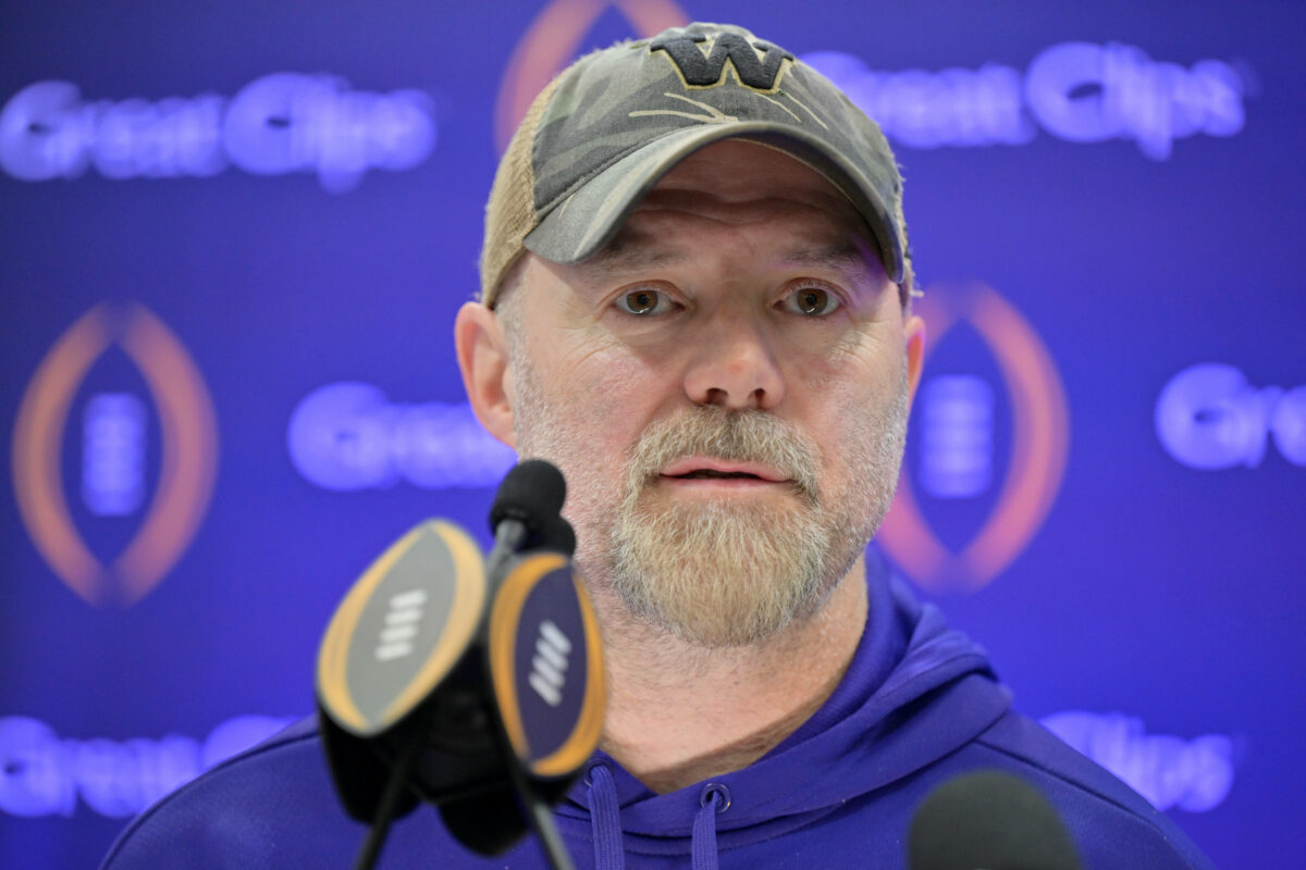 Washington OC Ryan Grubb won’t be head coach of the Huskies, in play at Alabama