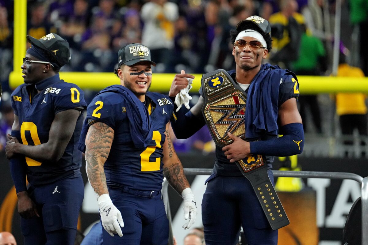 The best photos from Michigan’s national championship victory over Washington