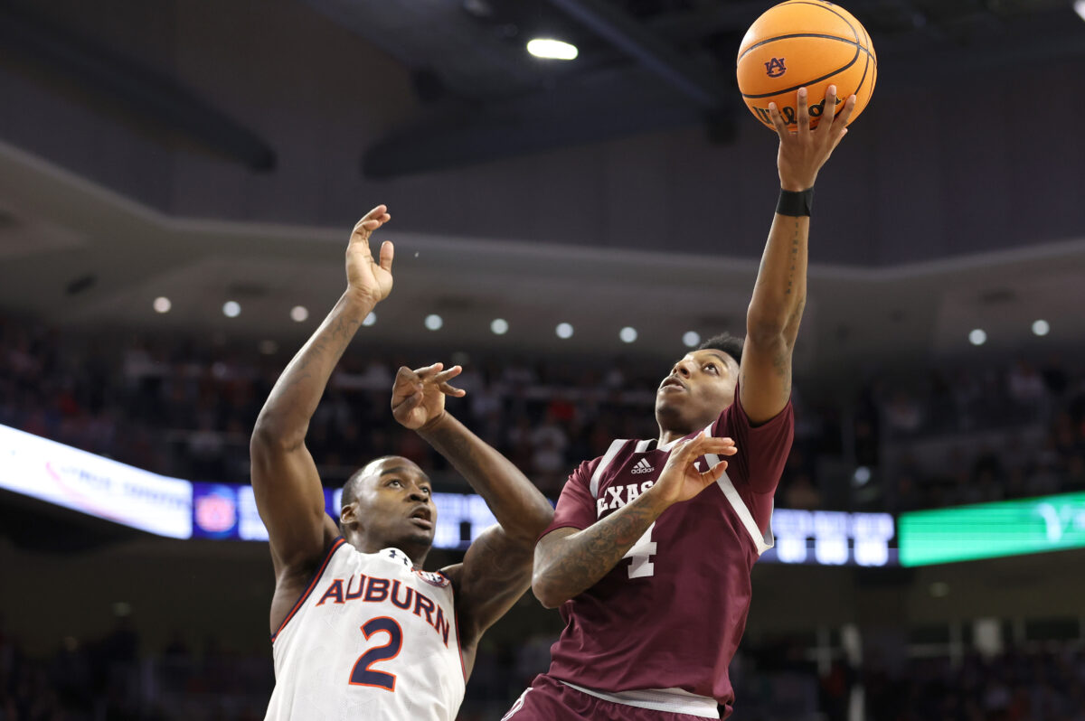 ‘We tell each other to keep shooting. One thing that carries over is our defense’ Tyrece Radford, Wade Taylor IV speak after Texas A&M’s 97-92 win over No. 6 Kentucky