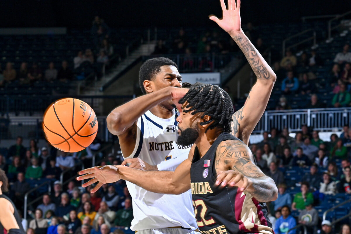 Notre Dame unable to keep up with Florida State in loss