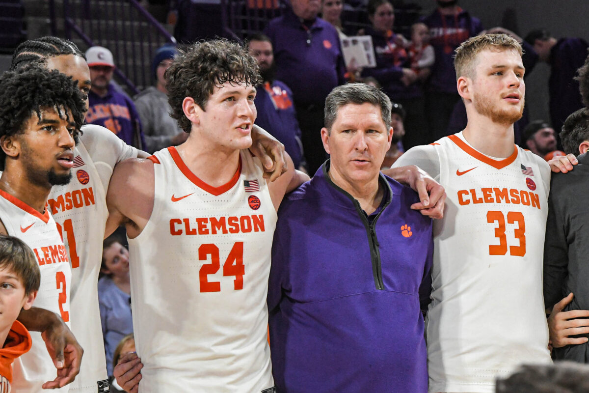 Clemson unranked in the latest AP Top 25 men’s college basketball poll