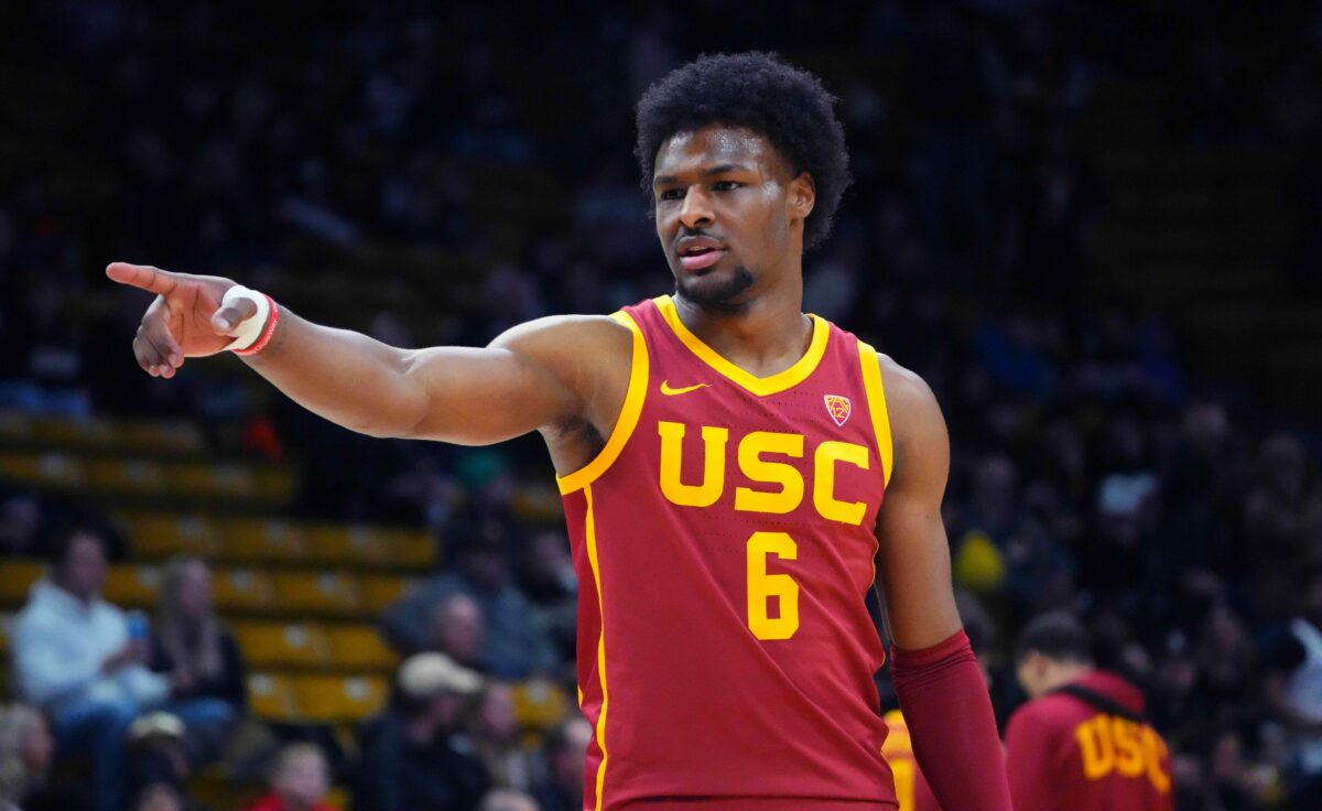 Rumor: USC freshman Bronny James drawing NBA draft consideration