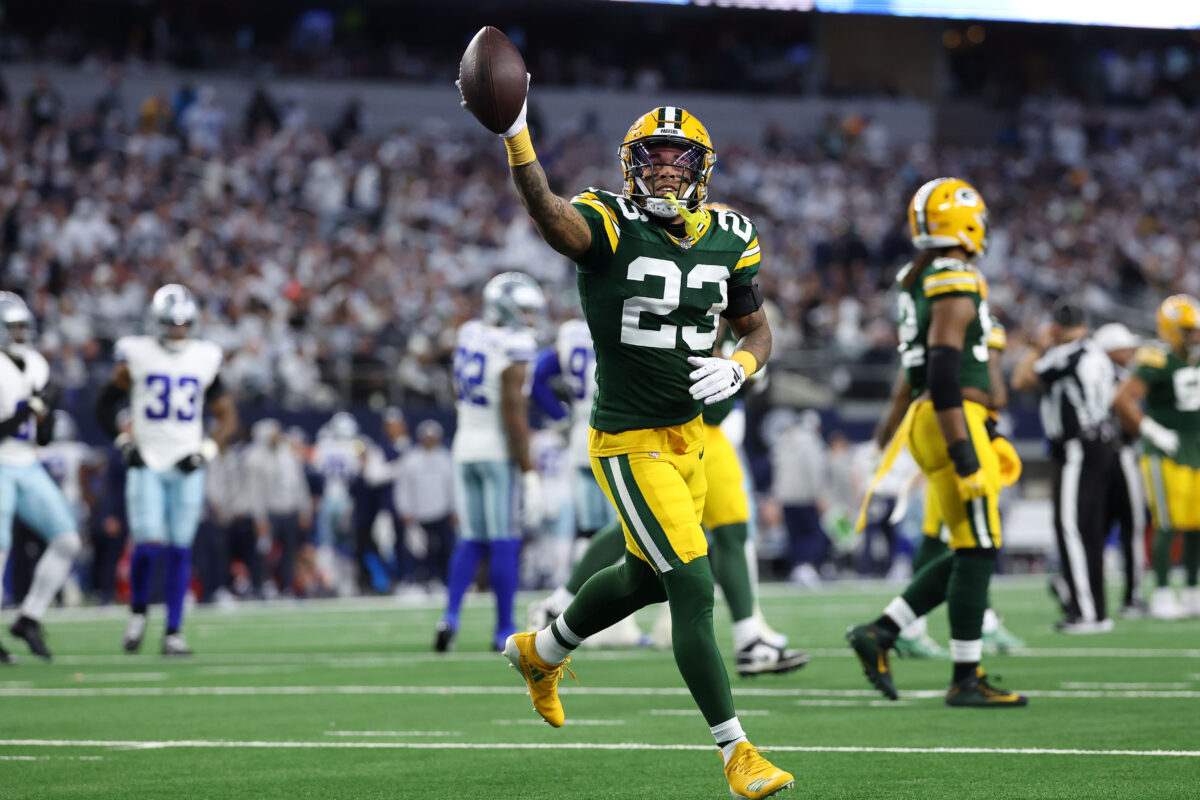 Packers CB Jaire Alexander (ankle) sits out practice on Wednesday
