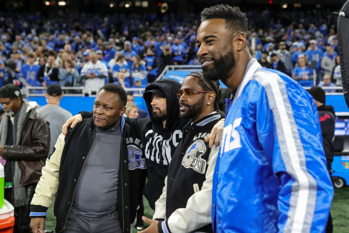 Calvin Johnson is ‘extremely happy’ for the Lions and to be around the team