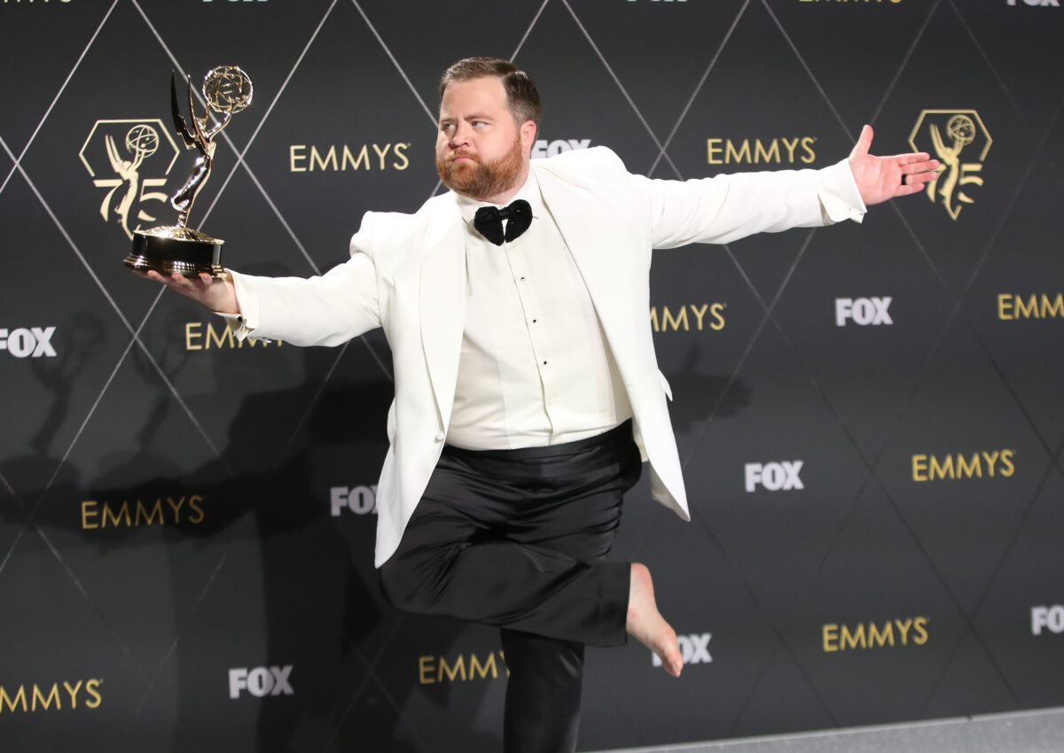 All 4 pro wrestling references Paul Walter Hauser snuck into his Emmys speech