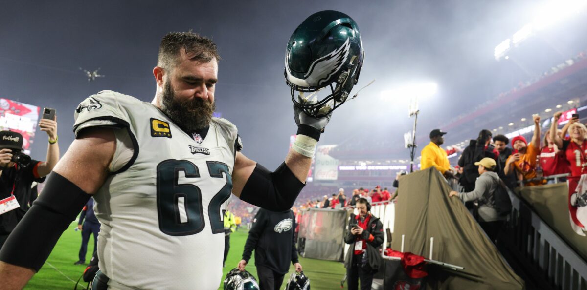 Future first-ballot Hall of Famer Jason Kelce was a pro’s pro to the end