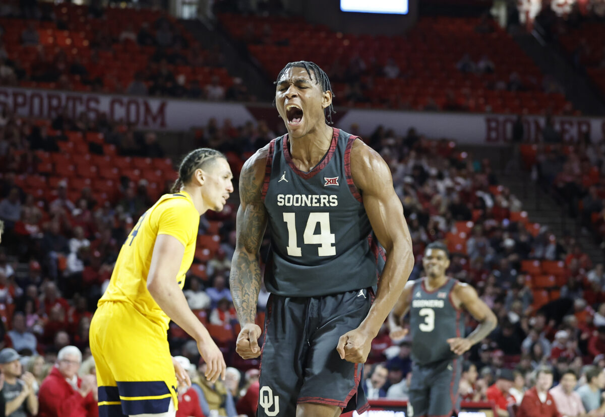 Best photos from the Oklahoma Sooners 77-63 win over West Virginia