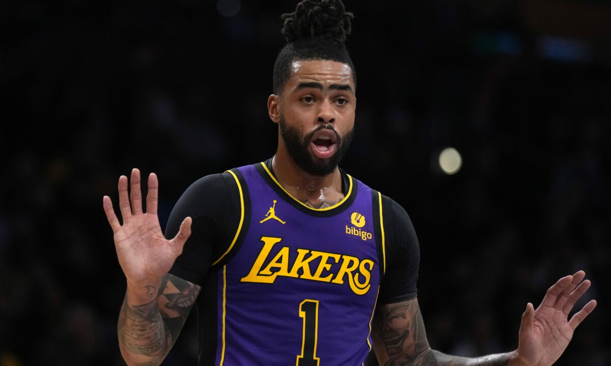 Lakers may be reconsidering trading D’Angelo Russell
