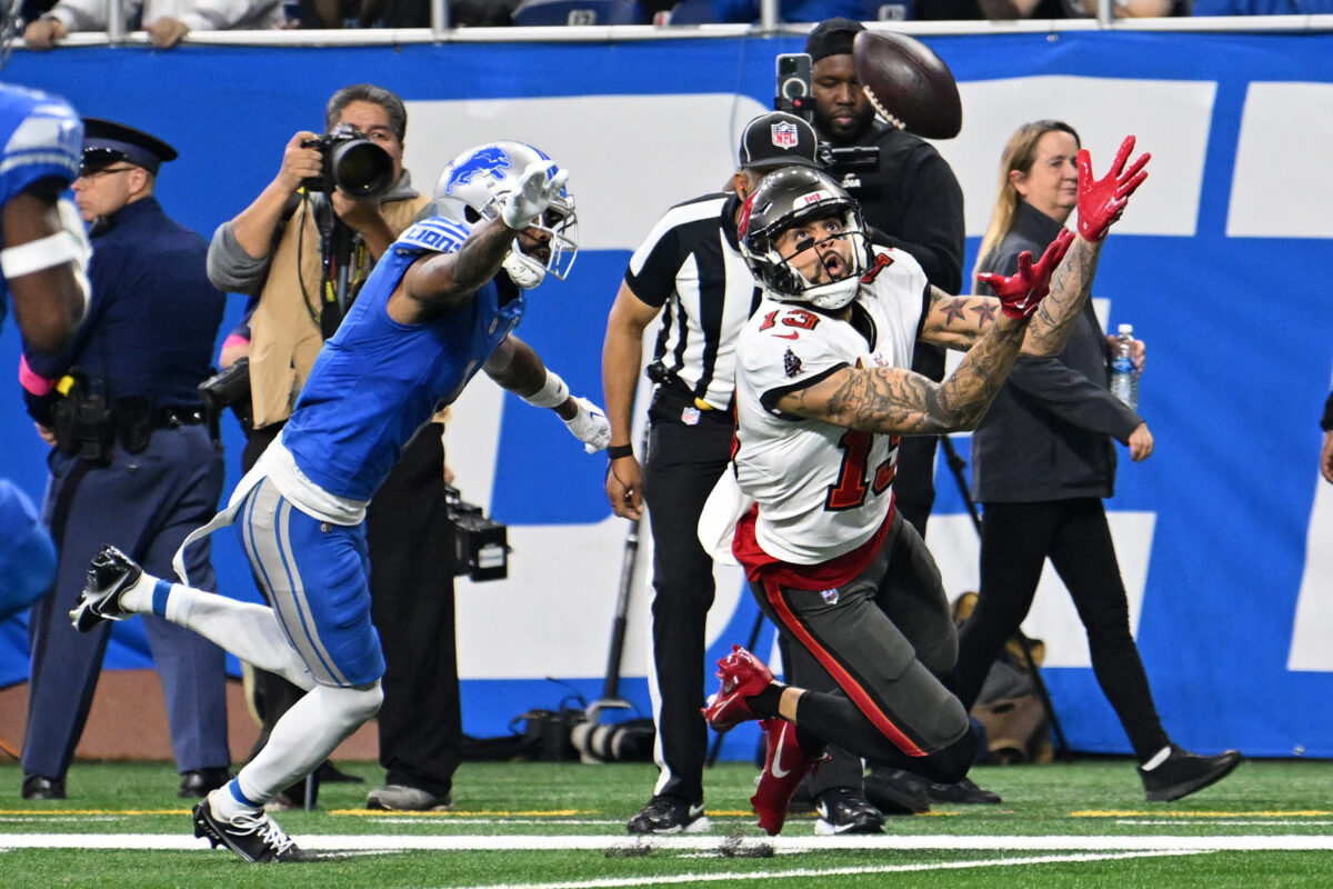 Lions have no answer for Mike Evans all game