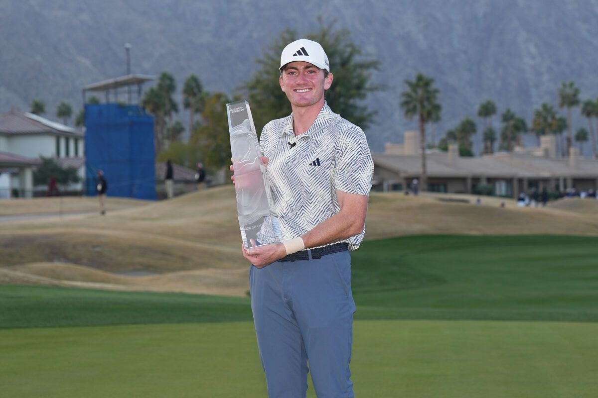 Nick Dunlap becomes first amateur to win on PGA Tour since 1991 at 2024 The American Express