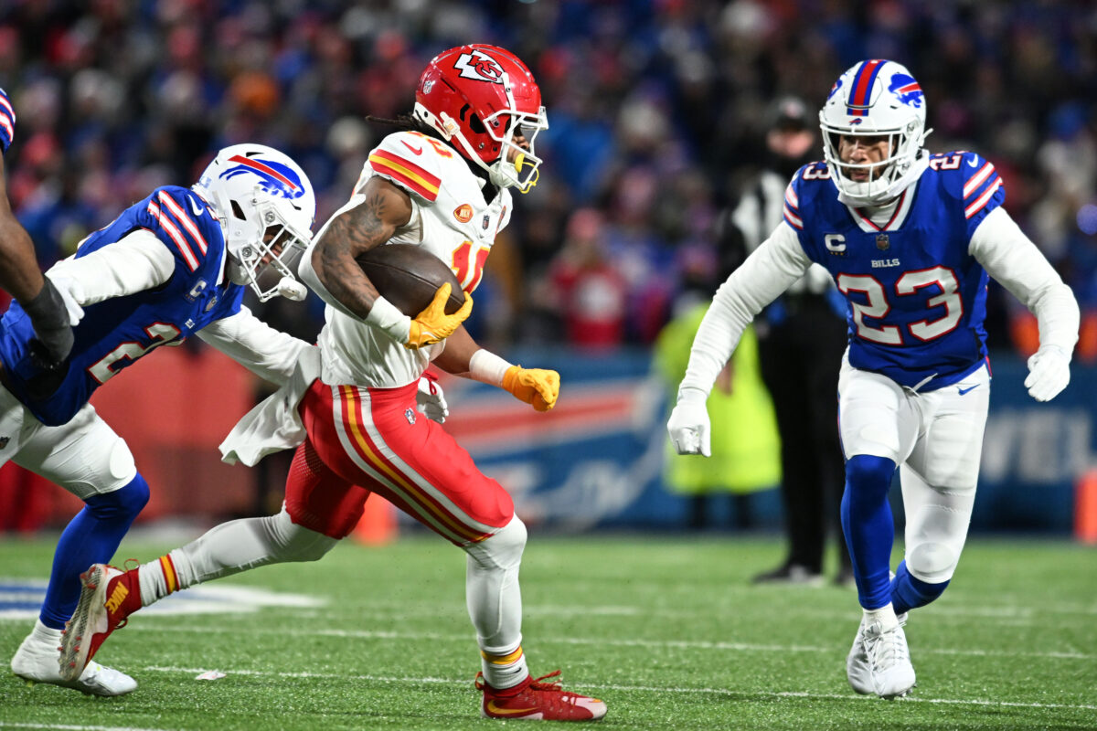 WATCH: Chiefs RB Isiah Pacheco gives Kansas City late lead vs. Bills