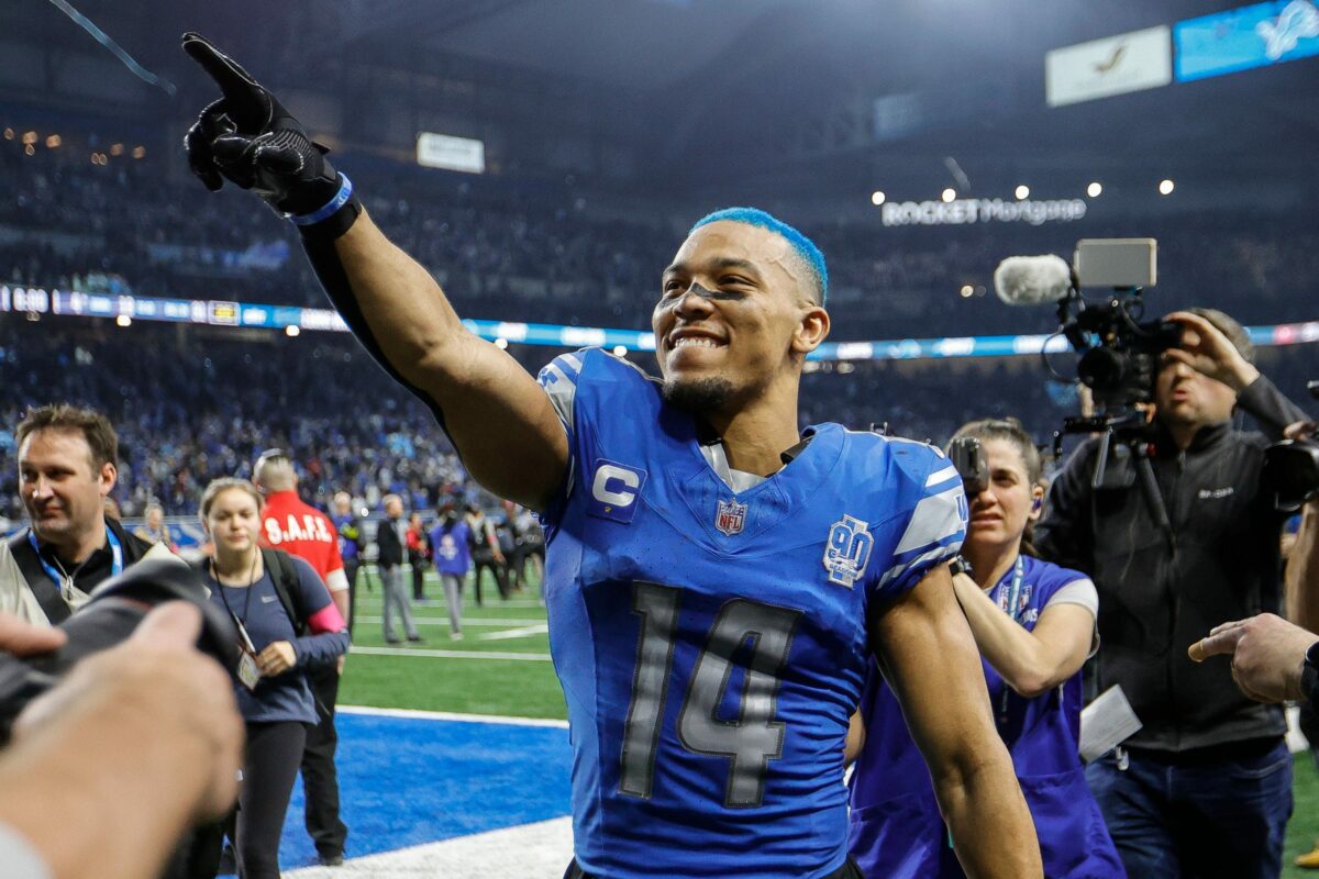 Look: Top photos from the Lions playoff win over Tampa Bay