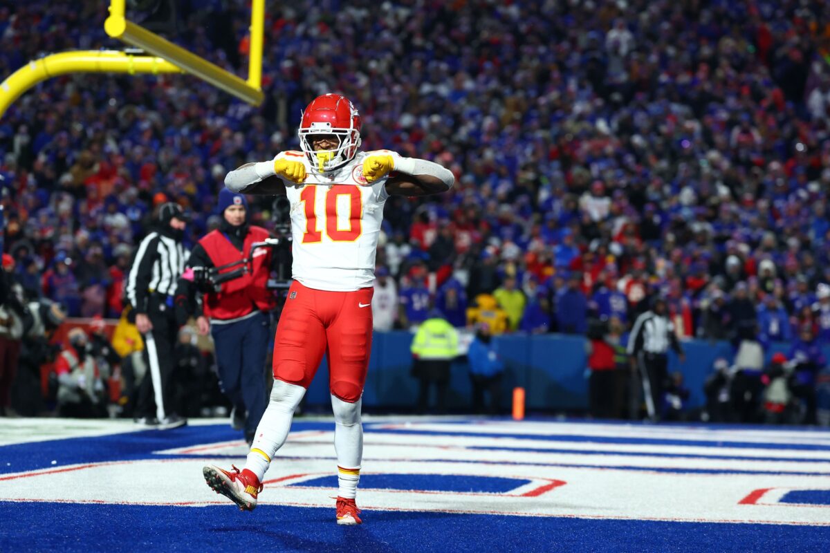 Gallery: Isiah Pacheco scores game-winning touchdown for the Kansas City Chiefs (as Taylor Swift celebrates)