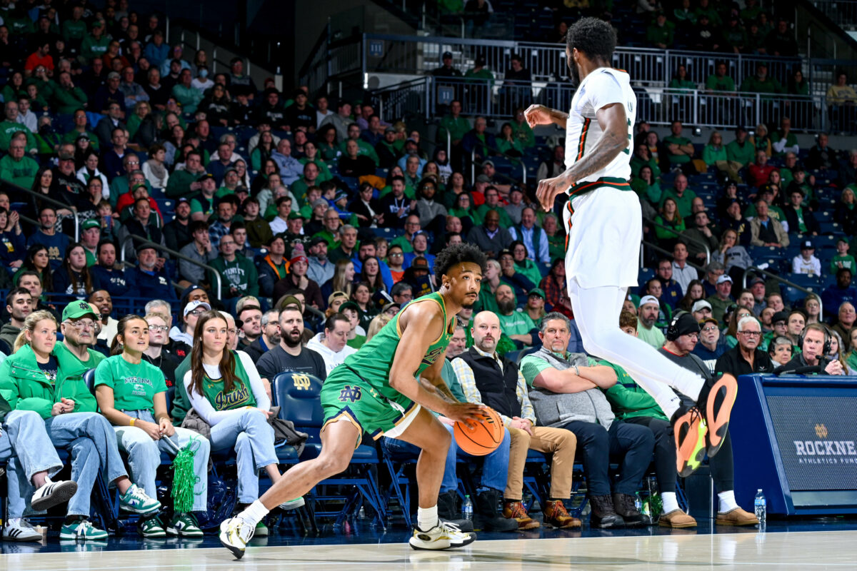 Notre Dame slips up late against Miami