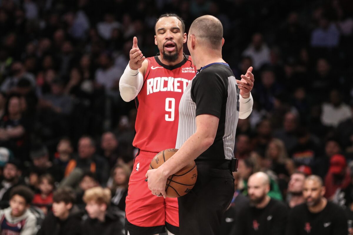 NBA acknowledges three blown officiating calls late in Rockets-Nets game