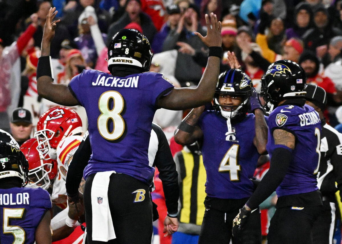 Lamar Jackson’s worst throw of the season came at the worst possible time