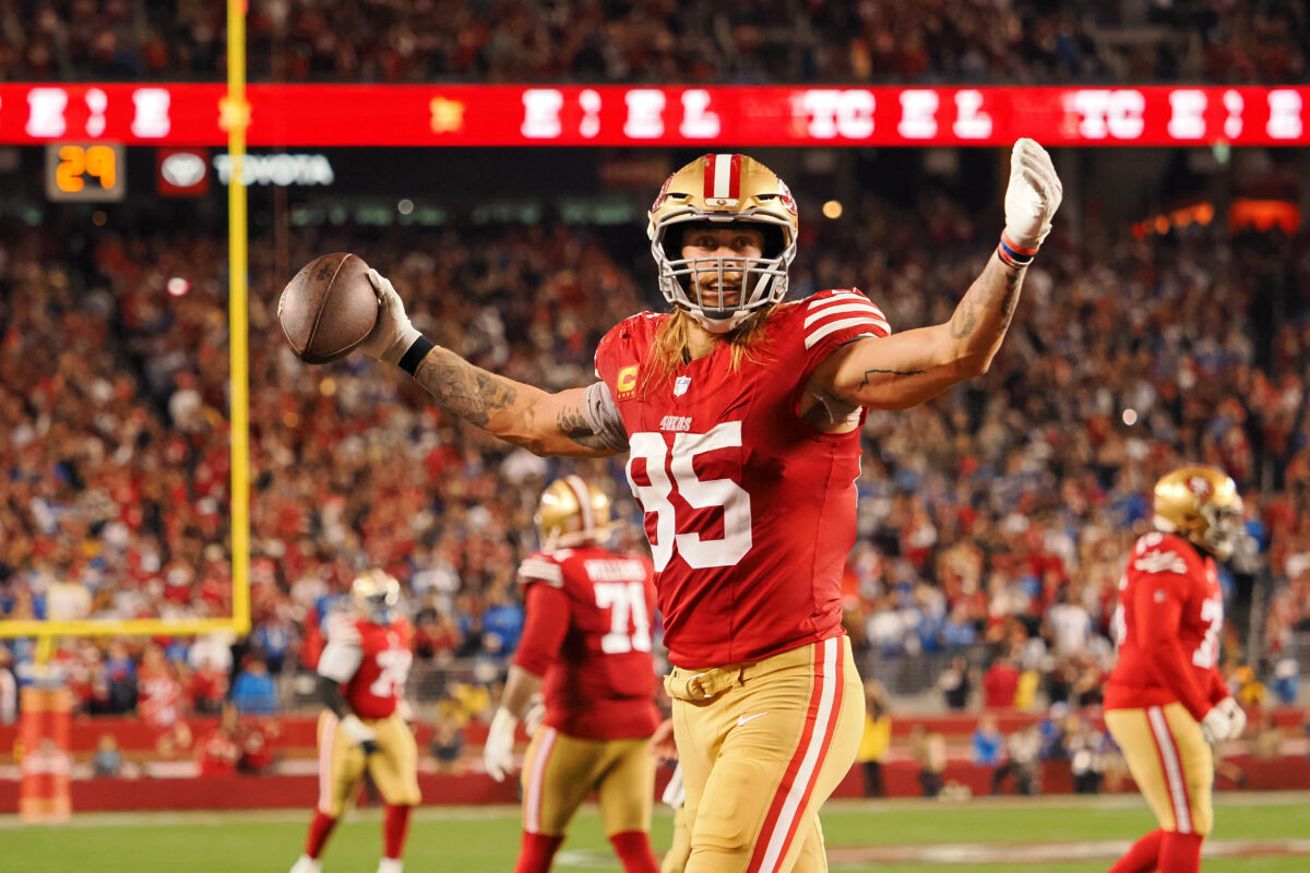 TE George Kittle, CB Ambry Thomas day-to-day with injuries after NFC championship