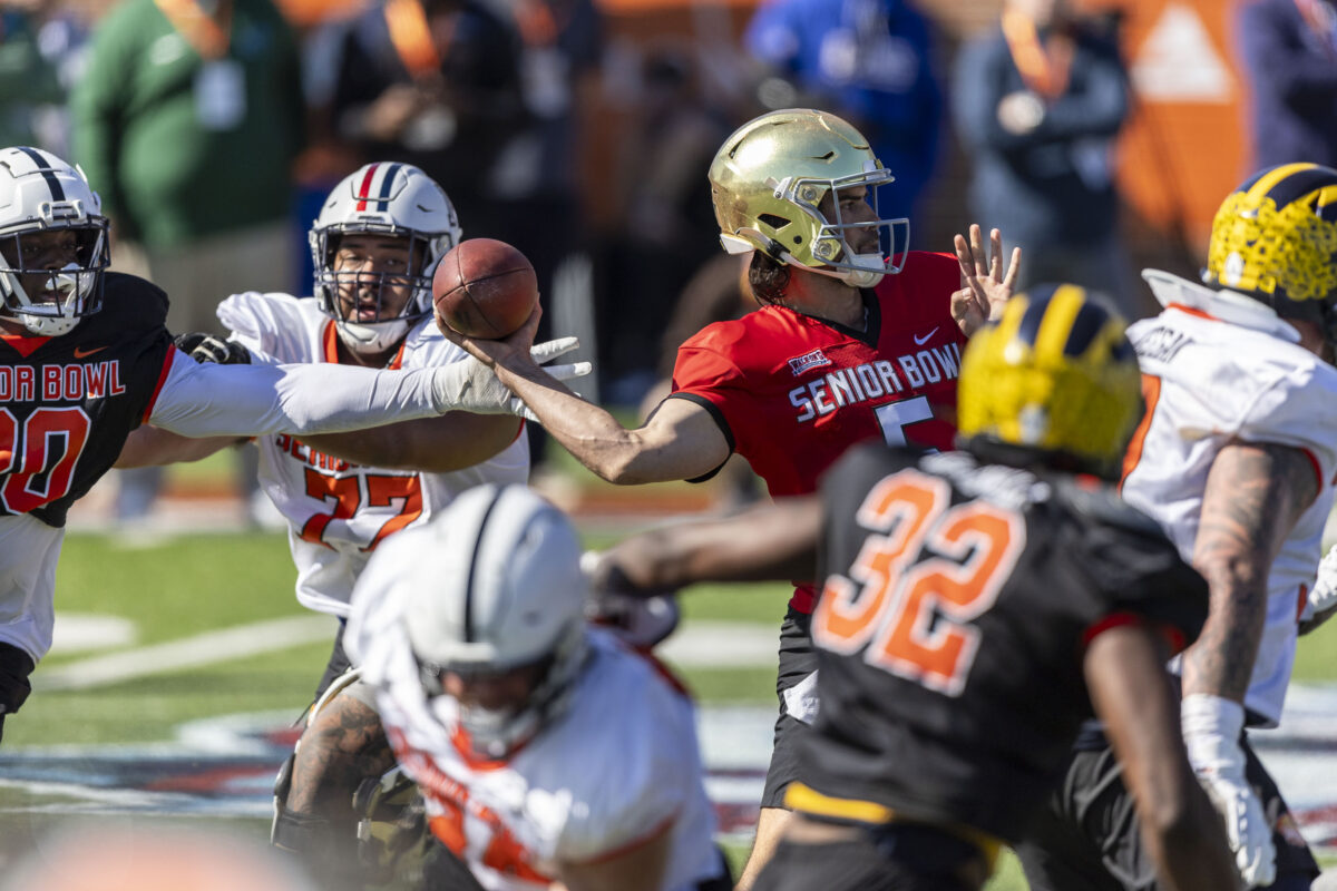 Notes and observations from Day 1 2024 Senior Bowl practices